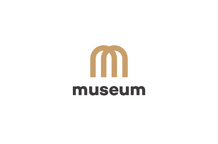 Museum - Letter M Logo, a Branding & Logo Template by Mauro Bertolino