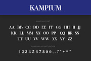 Kampium Serif Font, a Serif Font by UICreative (Thumbnail 5 of 5)