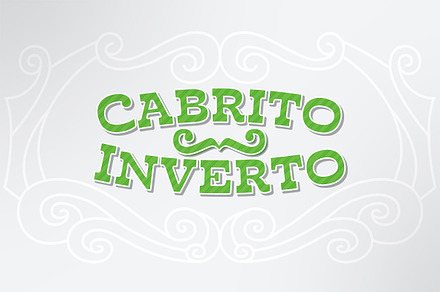 Cabrito Inverto, a Font by insigne