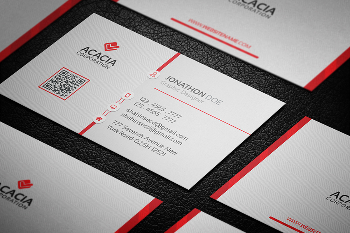 Round Business Card, a Business Card Template by DesignGhar (Photo 5 of 8)