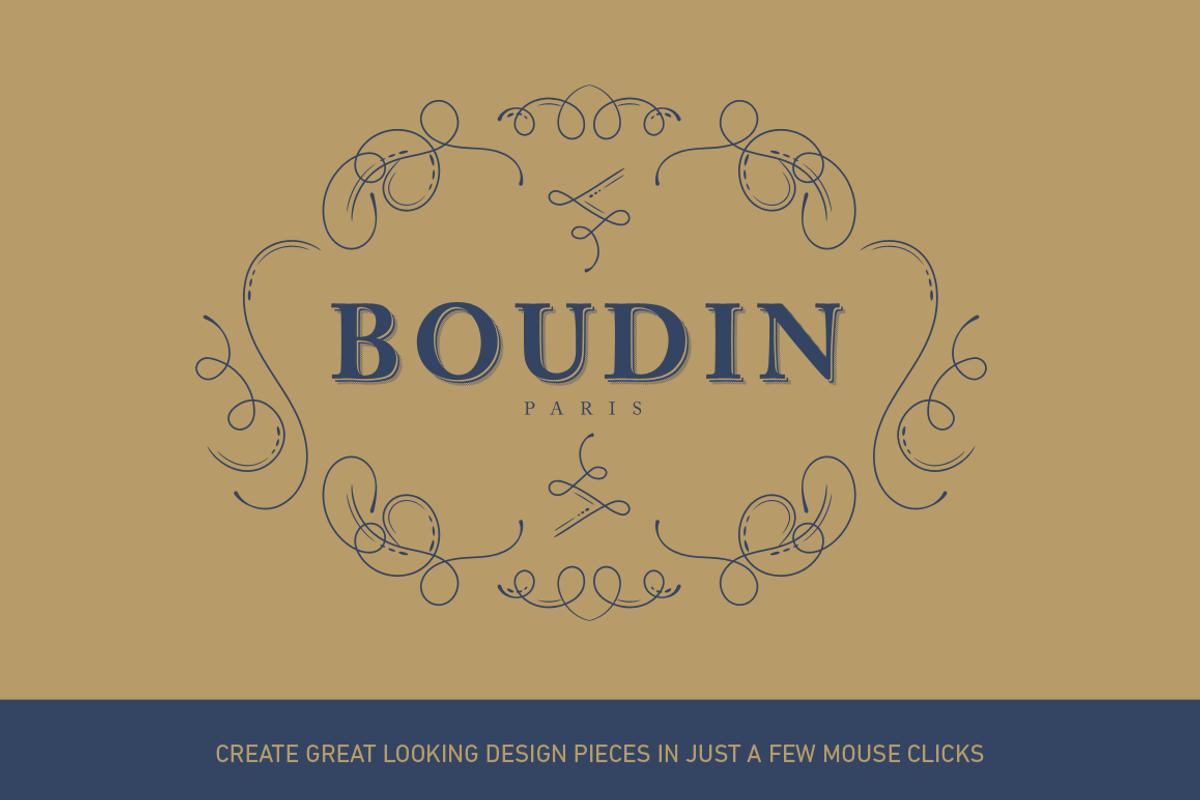 Over 300 Vector Flourishes Elements, an Object Graphic by Damien (Photo 2 of 7)