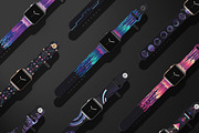 Apple Watch Band Mockup Set, a Wearable Device Mockup by creatsy2 (Thumbnail 9 of 12)