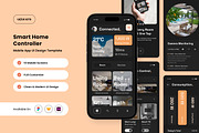 Arklo – Home Control App UI Design, an App Template by twinstd (Thumbnail 1 of 5)