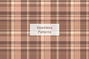 #98 Beige Cozy Blankets, a Pattern Graphic by Plaid4You (Thumbnail 3 of 6)
