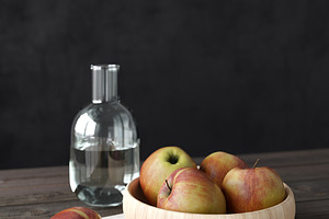 Decor Set Apple Bowl