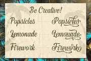 Vontgod Typeface, a Script Font by alit design (Thumbnail 16 of 18)