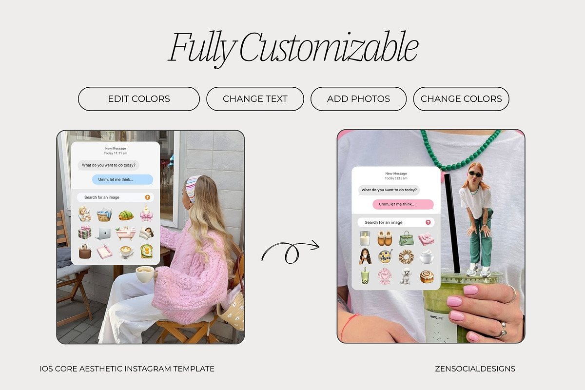 IOS Core Instagram Template, a Social Media Template by ZenSocialDesigns (Photo 6 of 9)