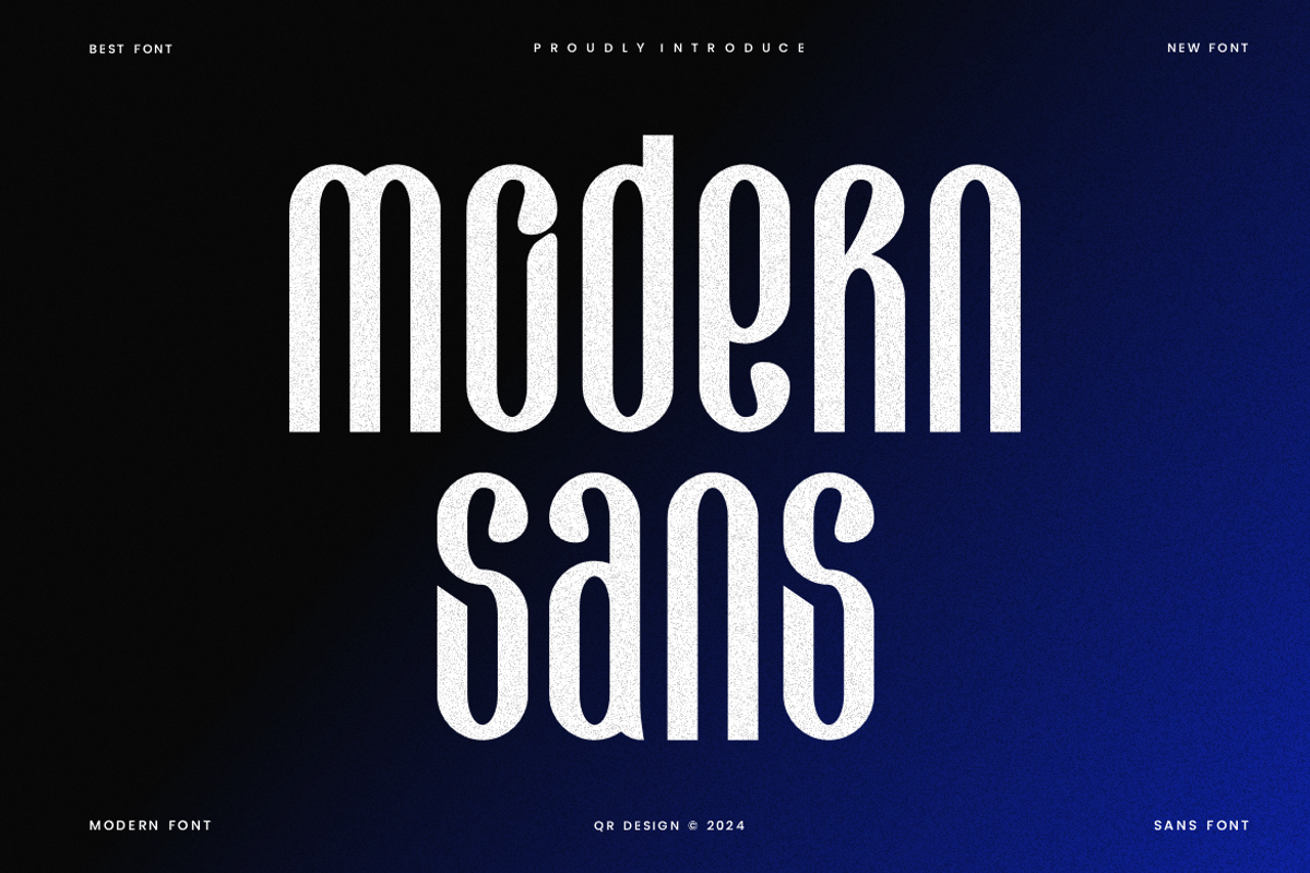 Agdobye - Modern Elegant Font, a Sans Serif Font by QR Design Studio (Photo 2 of 6)