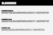 Blockhaus | A Bold Display Font, a Sans Serif Font by Bend Industries (Thumbnail 7 of 7)