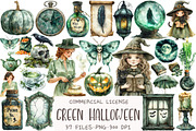 Halloween Sublimation Clipart, an Illustration by OK Design (Thumbnail 1 of 5)