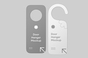 Door Hanger Mockup Set, a Product Mockup by graphypix (Thumbnail 4 of 4)