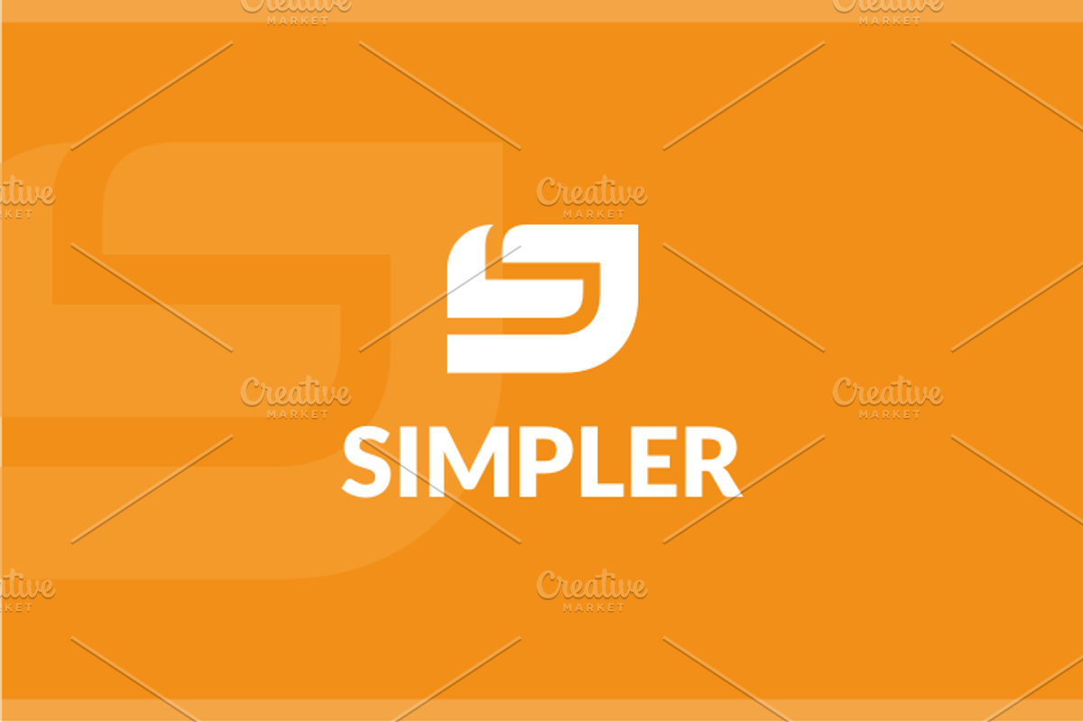 Simpler - Letter S Logo, a Branding & Logo Template by yopie