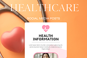 HEALTHCARE SOCIAL MEDIA TEMPLATE, a Social Media Template by Local Marketing Templates (Thumbnail 2 of 10)