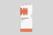 Spiral Book Mockup, a Books & Magazine Mockup by Twins_studio (Thumbnail 2 of 5)