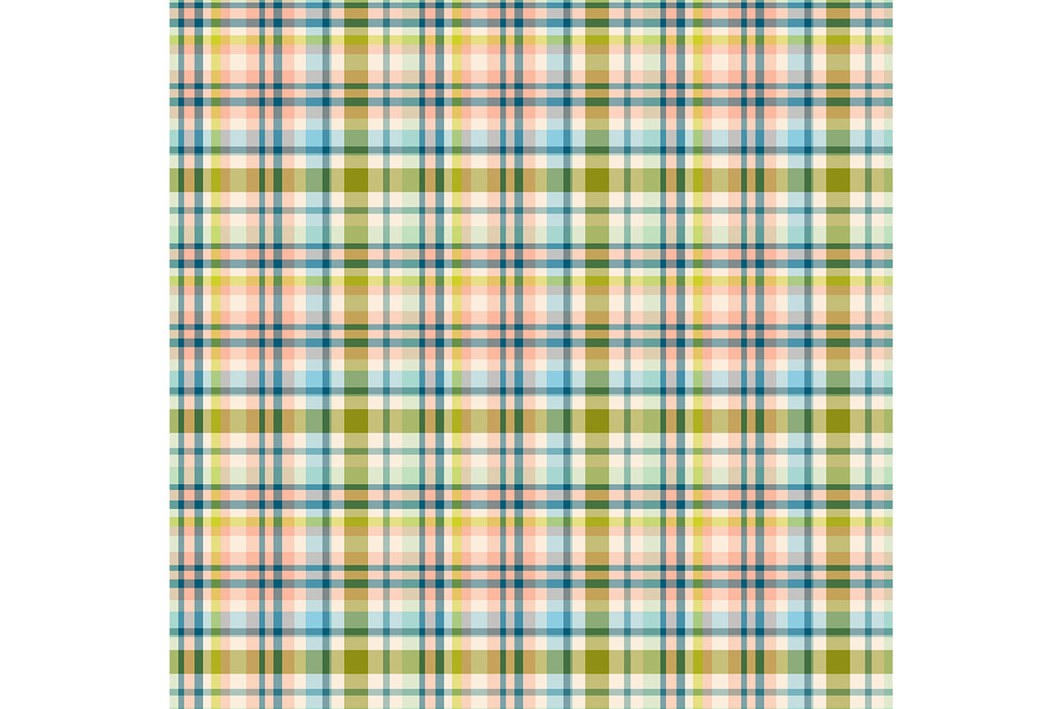 Summer Plaid Seamless Repeat, a Pattern Graphic by Sharon Schwalbe (Photo 5 of 6)