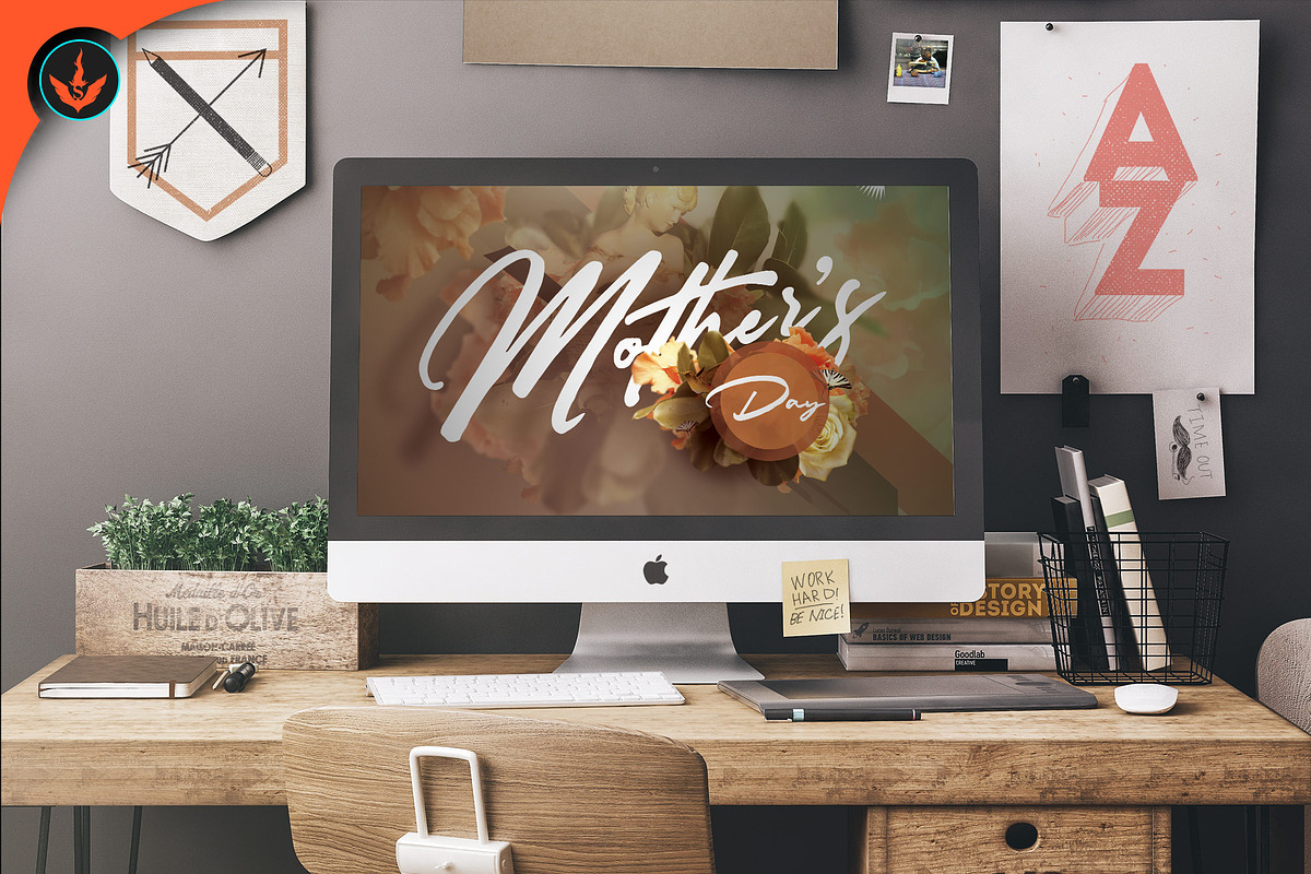 Mother's Day Church Flyer Template, a Flyer Template by SeraphimChris (Photo 9 of 9)