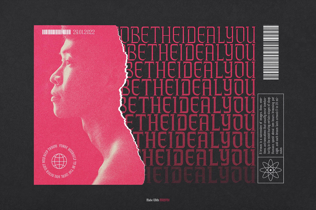Maboth Typeface, a Blackletter Font by alit design (Photo 13 of 16)