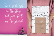 Henrylistica Script, a Script Font by Creamy Script (Thumbnail 3 of 7)