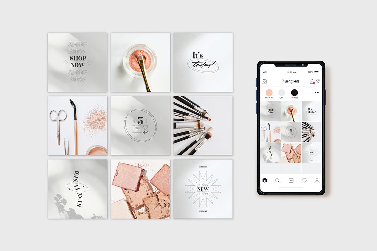 Brand Launch | IG Posts & Stories, a Social Media Template by designerbianca (Photo 4 of 6)