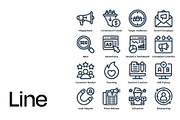 Marketing Icon Set, a Duotone Icon by Eklip Studio (Thumbnail 2 of 4)