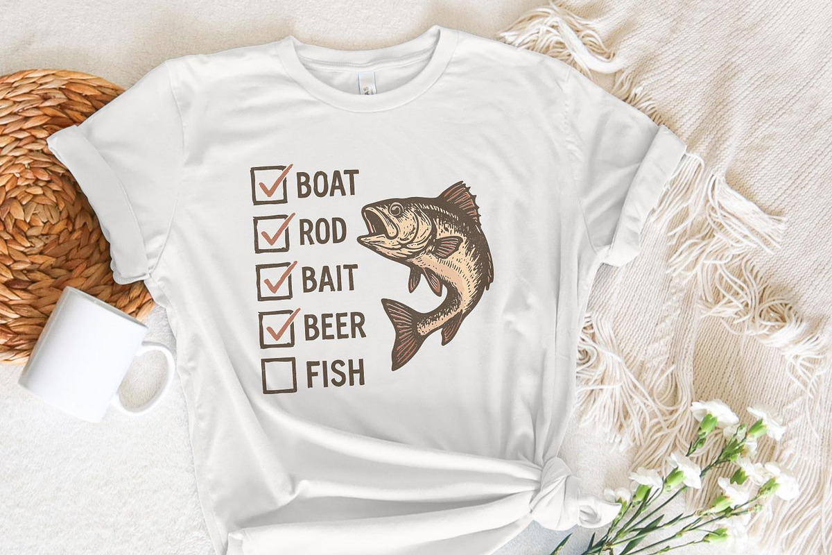 Boat Rod Bait Beer Fish PNG, Funny, an Illustration by SharpMarketplace (Photo 7 of 9)