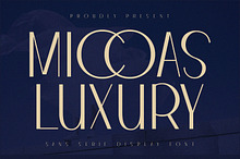 Micoas Sans Serif Display Font