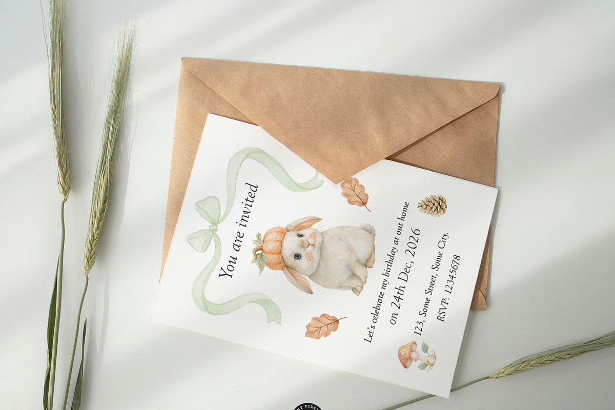 Fall Nursery Atelier Clipart Bundle, an Animal Illustration by PaintPixelCo (Photo 8 of 16)