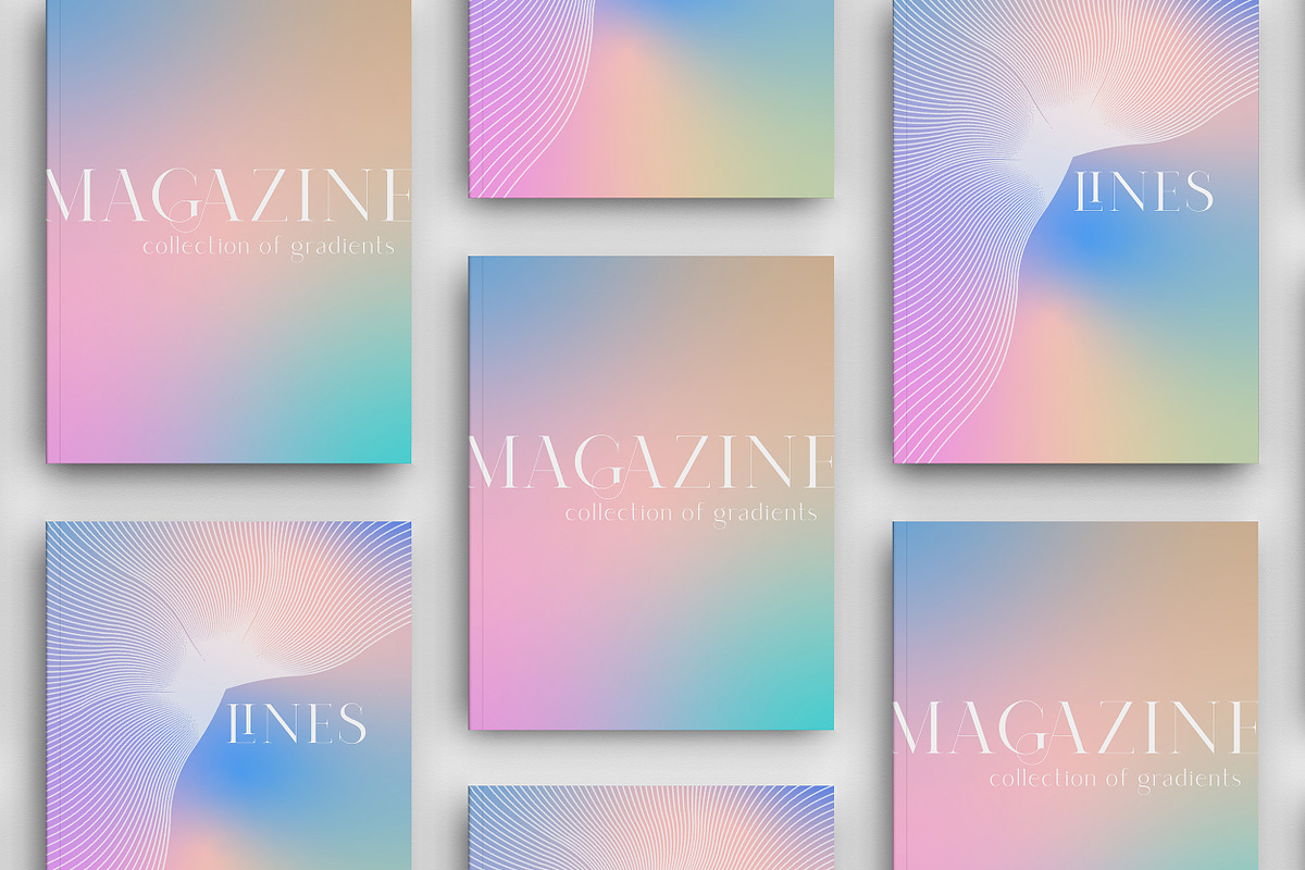 Gradient Textures & Geometry, a Texture Graphic by Alisha Gronska (Photo 9 of 11)