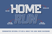 Scorety - Baseball Sport Font, a Sans Serif Font by Pandeka Studio (Thumbnail 2 of 11)