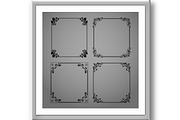 Set of decorative frames Elegant, a Decorative Illustration by RODINA (Thumbnail 3 of 3)