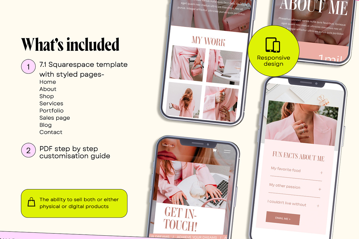 Faceless Squarespace Coach Template, a Squarespace Template by Template Twist Shop (Photo 4 of 10)