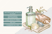 Skincare Beauty Clipart Bundle, a Healthcare Illustration by BusyDaydesign (Thumbnail 7 of 9)