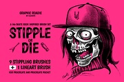Procreate Ink and Stippling Brushes, a Brush Add-On by Graphic Roadie (Thumbnail 9 of 9)