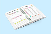 Weekly Meal Planner Canva, a Stationery Template by Designmela01 (Thumbnail 3 of 3)