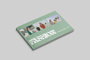 A4 Landscape Magazine Mockup, a Books & Magazine Mockup by UFR_GRAPHIC (Thumbnail 3 of 5)