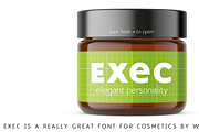 Exec, a Sans Serif Font by Wiescher-Design (Thumbnail 9 of 12)