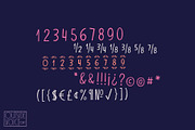 Outside Voice Handwritten Font, a Font by Molly Suber Thorpe (Thumbnail 9 of 9)