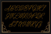Hamilton Grand, a Script Font by Art And Sign Unlimited (Thumbnail 4 of 4)