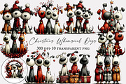 Christmas Whimsical Dogs  Clipart, an Illustration by Designworld (Thumbnail 1 of 4)