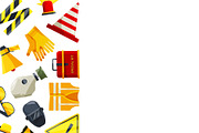 Yellow safety equipment and, a Pattern Graphic by Onyx (Thumbnail 3 of 3)
