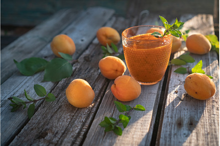 Blended Colorful Apricot Sugar Free, a Food & Drink Photo by irina.paley