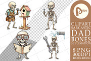 Sarcastic Dad Bones Sublimation, a Seasonal Illustration by Artnoy (Thumbnail 13 of 18)