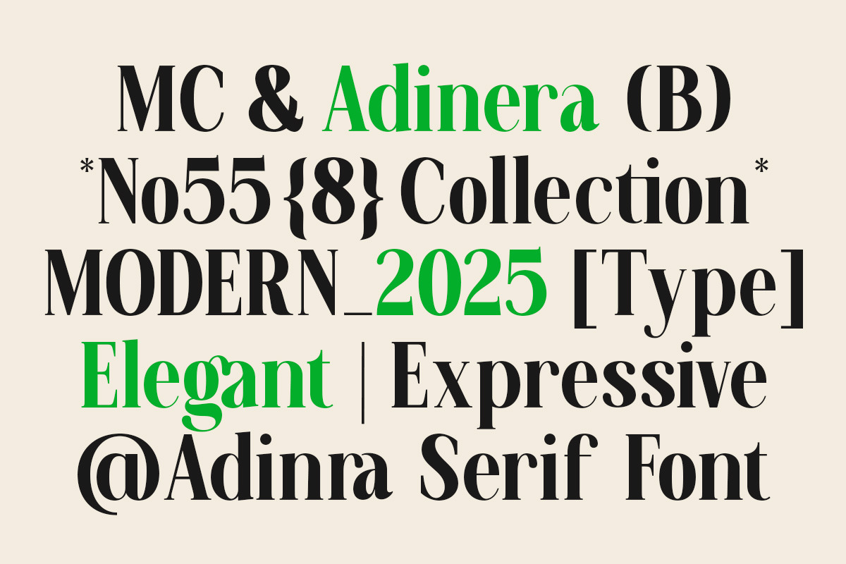 Fodera Elegant Expressive Modern, a Serif Font by OV Type (Photo 7 of 10)