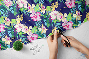 Tropicana | Vector patterns, a Pattern Graphic by Tanya Vollar (Thumbnail 7 of 10)