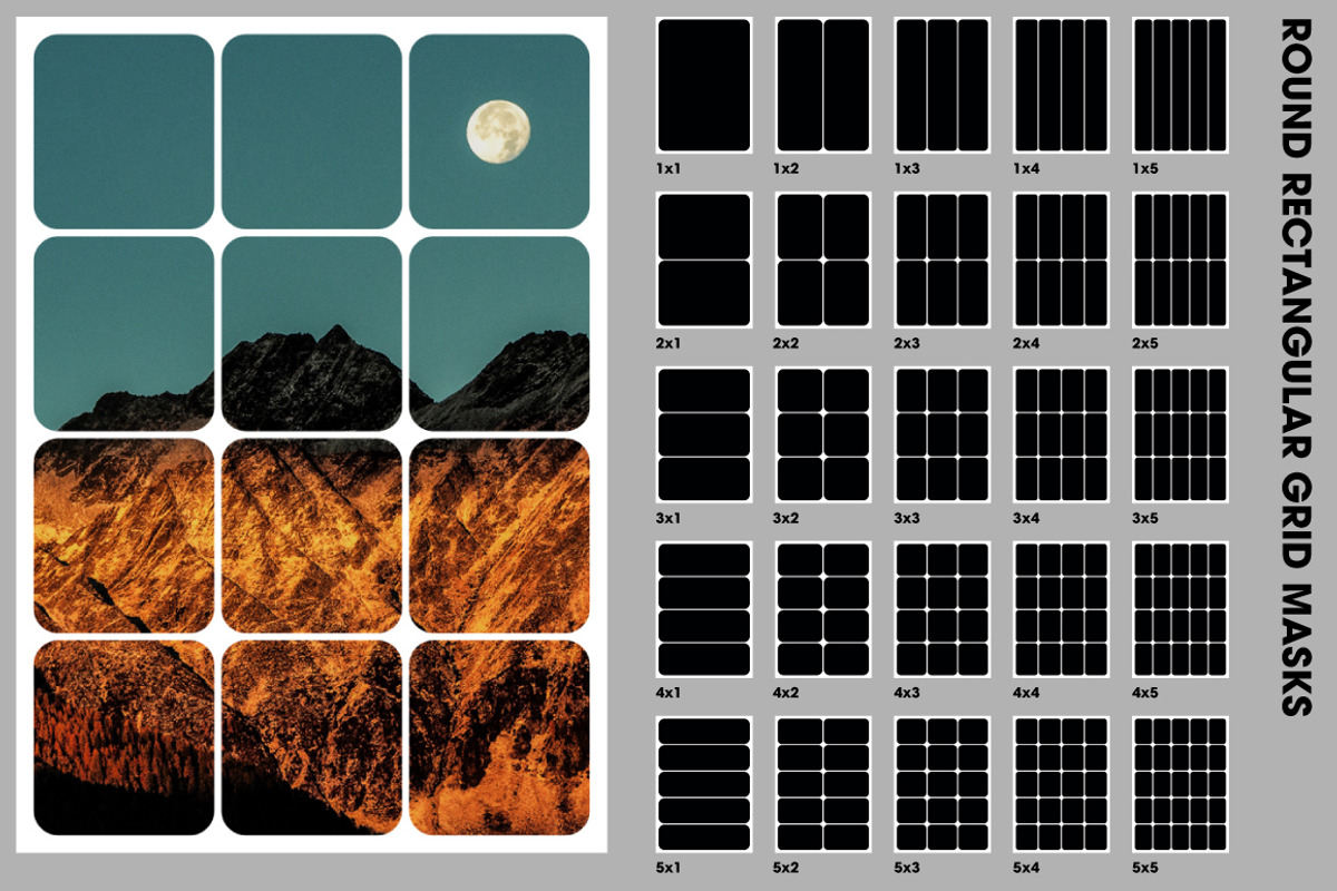 A Size Shape Masks - PSD Templates, an Object Graphic by Offset (Photo 3 of 12)