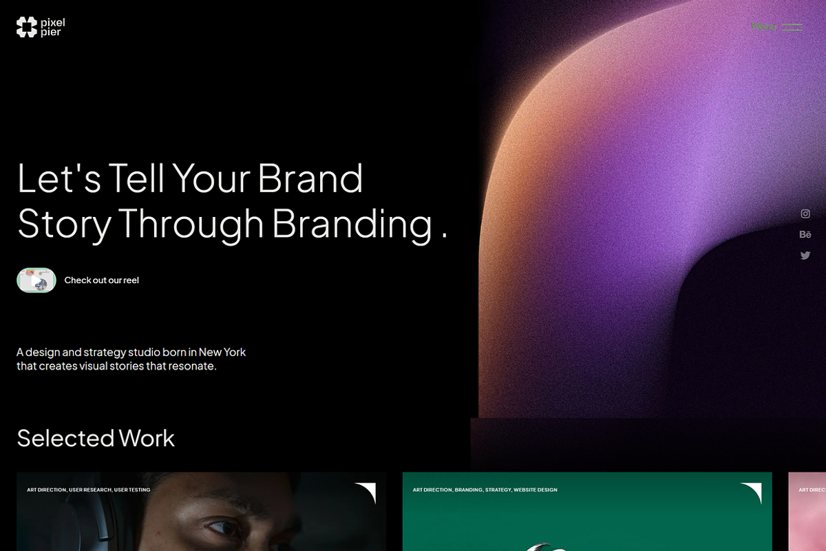 Portfolio Creative Agency Freelancer, a WordPress Template by MasterDesigns (Photo 1 of 9)