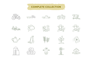 Farming & Agriculture Icons, an Outline Icon by Caroline Mackay (Thumbnail 4 of 10)