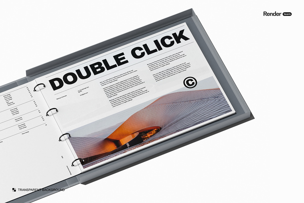 Binder Mockup Set, a Product Mockup by Renderteam (Photo 7 of 16)