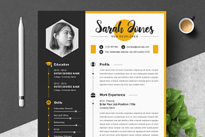 Professional Creative Resume / CV