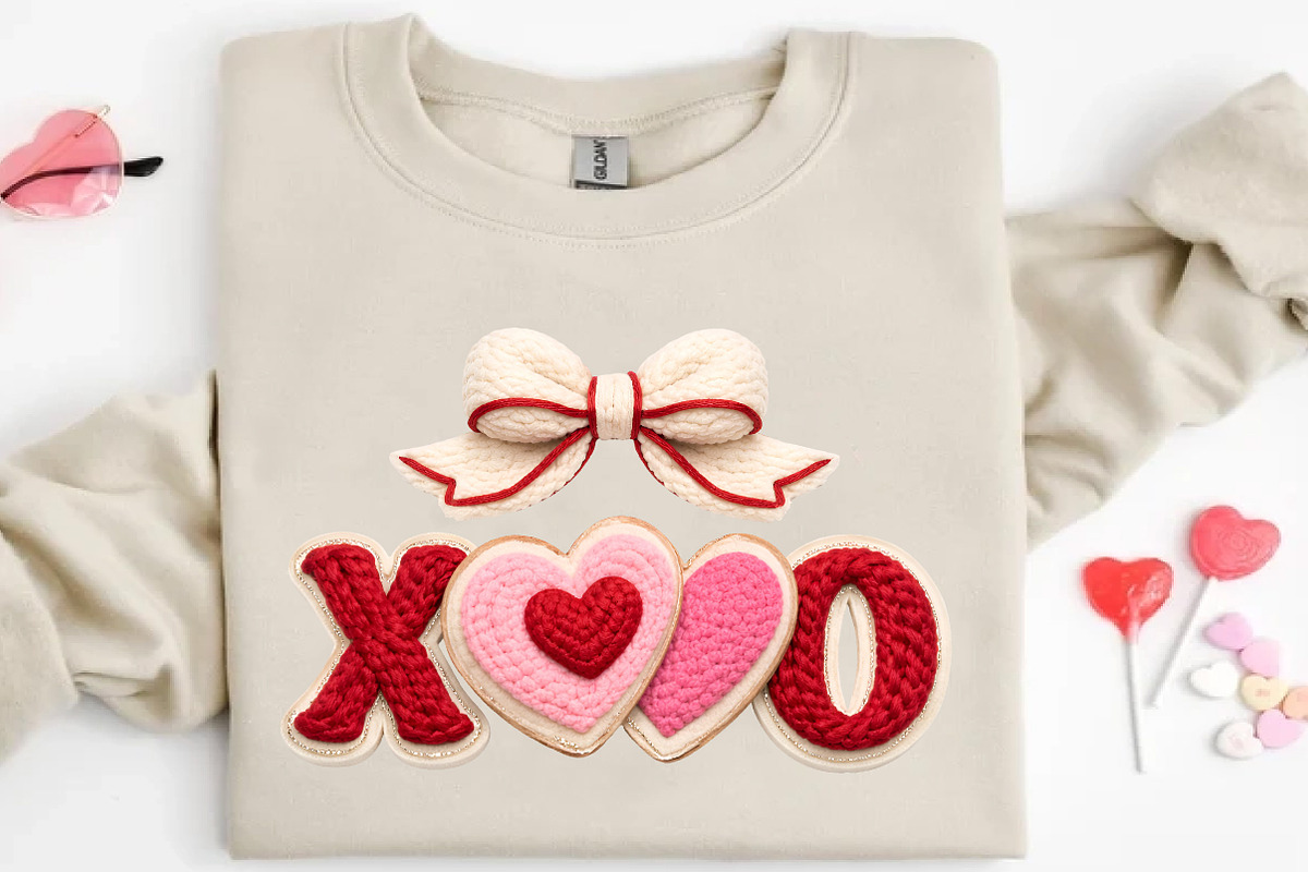Latch Hook Yarn XOXO Coquette Bow, an Illustration by DreamCafeArt (Photo 7 of 8)